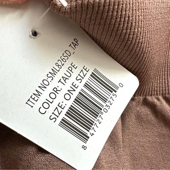 ✂️ SPRING SWEEP SALE Yelete Taupe Lightweight Capri Leggings One Size - Picture 9 of 10